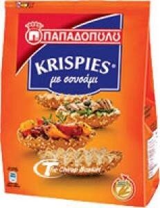 DVOPEK KRISPIES SESAME 200G PAPADOPOULOS