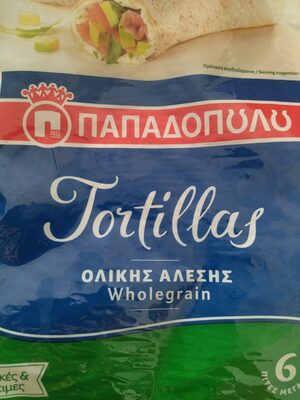 TORTILLJA OD INTEGRALNOG PŠENIČNOG BRAŠNA 360G PAPADOPOULOS