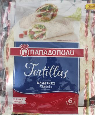 TORTILLJA OD PŠENIČNOG BRAŠNA 360G PAPADOPOULOS