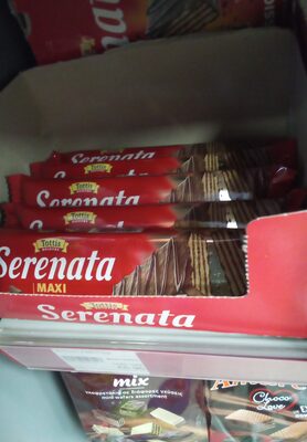 NAPOLITANKA PRELIVENA MLEČNOM ČOKOLADOM 50GR MAXI SERENATA