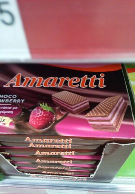 NAPOLITANKA SA ČOKOLADOM I JAGODOM 68G AMARETTI