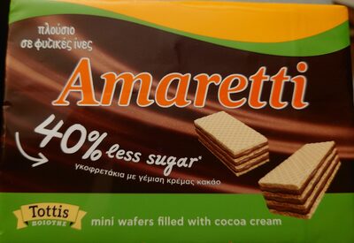 NAPOLITANKA 40% MANJE ŠEĆERA 68G AMARETTI