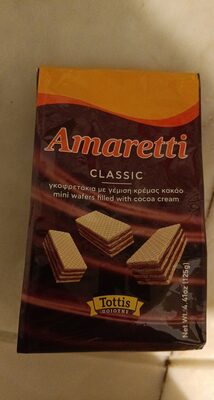 NAPOLITANKE SA KAKAO KREMOM 125G AMARETTI