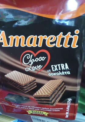 NAPOLITANKE SA ČOKOLADOM 125G CHOCO LOVE AMARETTI