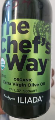 EKSTRA DEVIČANSKO MASLINOVO ULJE ORGANSKO 500ML ILIADA THE CHEF'S WAY
