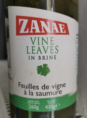LIST VINOVE LOZE 430GR ZANAE
