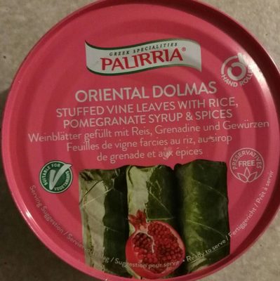 SARMA U LISTU VINOVE LOZE SA SIRUPOM OD NARA I ZAČINIMA 280GR PALIRRIA