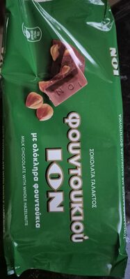 ČOKOLADA MLEČNA SA CELIM LEŠNIKOM 100GR ION