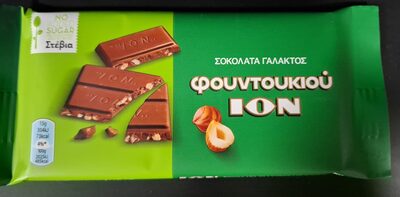 MLEČNA ČOKOLADA SA LEŠNIKOM I ZASLAĐIVAČIMA BEZ DODATOG ŠEĆERA 60GR ION