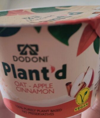 JOGURT OVSENI SA JABUKOM I CIMETOM DODONI 150G