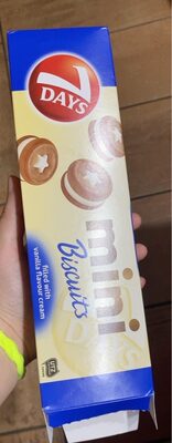 KEKS BISKVIT 7DAYS VANILA 100g