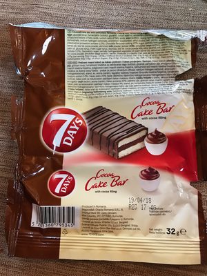 7 DAYS CAKE BAR KAKAO PRELIV 32G