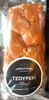 KOLAČ TRADICIONALNI TSOUREKI 450GR CHRISANTHIDIS
