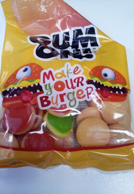 GUMENE BOMBONE SA AROMOM VOĆA 90G BURGER GUM ON
