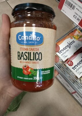 SOS OD PARADAJZA SA BOSILJKOM BASILICO 350G CONDITO