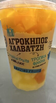 VOĆNA SALATA U SOKU OD GROŽĐA 400G HALVATZIS
