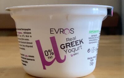 Evrofarma Greek yogurt 0% 150g