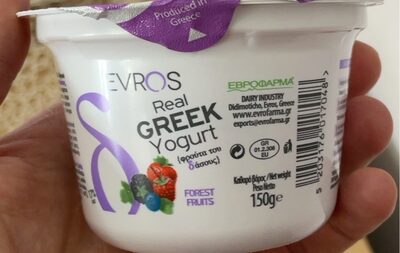 Evrofarma Greek yogurt Forest Fruit 150g
