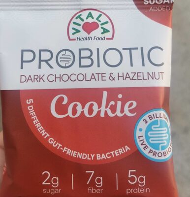 KEKS PROBIOTIC DARK CHOCO&HAZELNUT VITALIA 55G