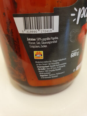 PAPRIKA PECENA 680gr DIEN-PG