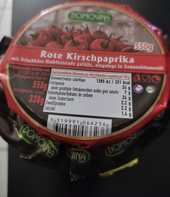PAPRIKA MINI PUNJ.550 g /NETO OCJ.MASA 350 g LARS