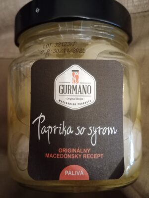 PAPRIČICE GURMANO ŽUTE PUNJENE SIROM 290G -6/1-