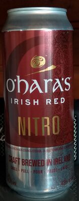 *PIVO O'HARA'S 0.44L IRISH RED NITRO -24/1- 4.3%ALC LIMENKA