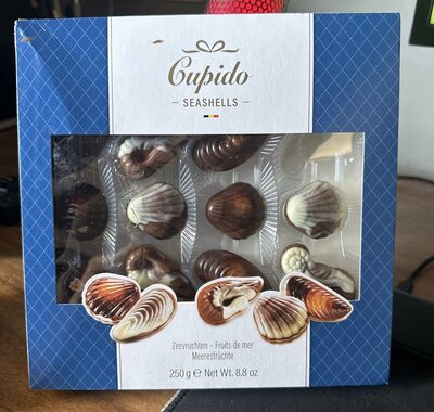 PRALINE MORSKE ŠKOLJKE 250 g CUPIDO