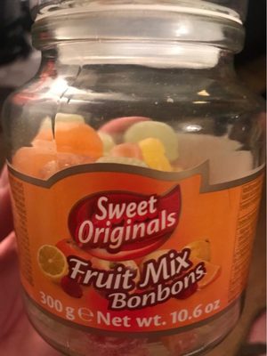 BOMBONI TVRDI U STAKLENCI 300 gr FRUIT MIX
