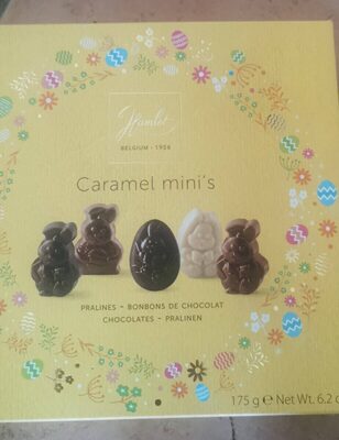 PRALINE HAMLET 175g MINIS CARAMEL YELLOW