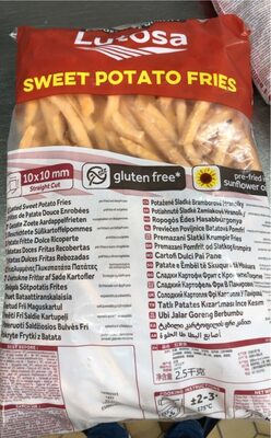 POMMES FRITES SLATKI 10X10 FS 2,5 kg LUTOSA