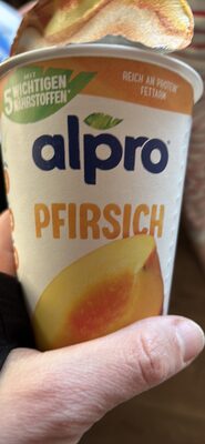 Alpro Soja-Joghurtalternative Pfirsich 400g
