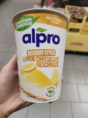 Alpro Soja-Yoghurt alternative Lemon cheesecake 400g