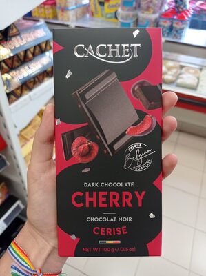 COKOLADA CACHET DARK CHOCOLATE 57% CHERRY 100G