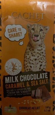 COKOLADA CACHET CARAMEL SEA SALT 180G