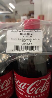 1,0L COCA-COLA PET