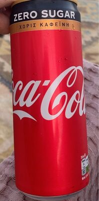 Coca Cola Zero Zero 0.33l CAN