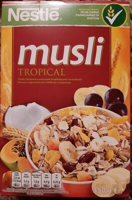 MUSLI VOCNI TROPICAL 350GR