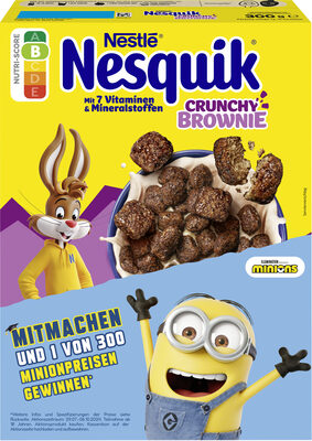ŽITARICE CRUNCHY BROWNIE NESQUIK 300G