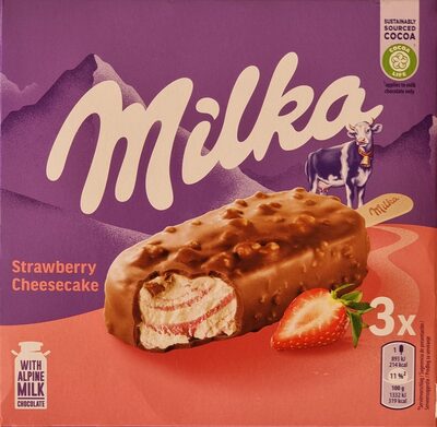 SLAD.MILKA CHEESCAKE 3x90 ml