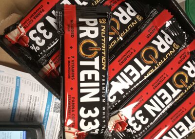 PROTEIN BAR PANACOTA JAGODA 33% 50G 25/1