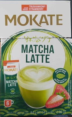 CAPUCCINO LATTE MATCHA JAGODA 6X14gr
