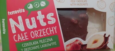 ČOK.MLIJEČNA CIJELI LJEŠNJACI 100g TERRAVITA
