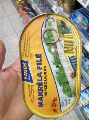 LOSOS 170G FILETI SKUŠE U ULJU