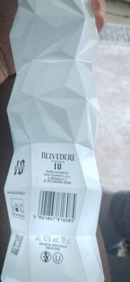 VODKA BELVEDERE 10 0.70 (6)