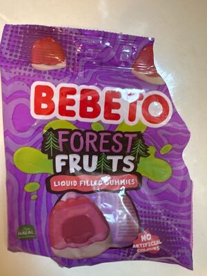 BOMBONI FOREST FRUITS 130 g BEBETO