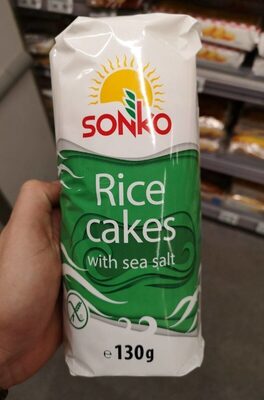 KREKERI SO RIŽINI MORSKA SOL 130 g SONKO DUPI