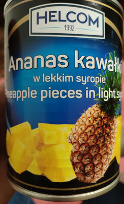 KOMPOT ANANAS KOCKA KONZERVA 565gr HELCOM