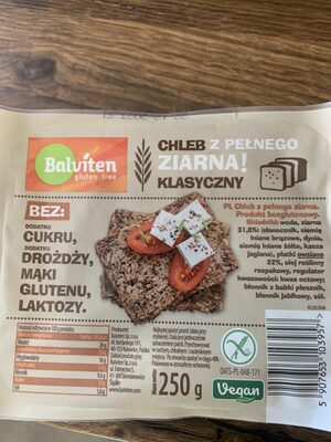 BALVITEN GLUTEN FREE ONLY SEEDS 250G 14/1