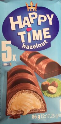 VAFEL LJEŠNJAK 5x17,25g TIME